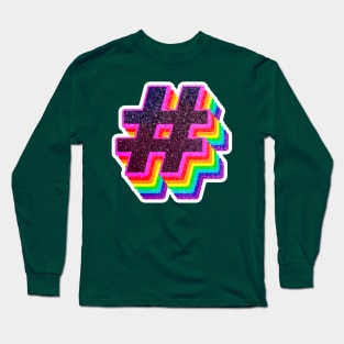 Hashtag Long Sleeve T-Shirt